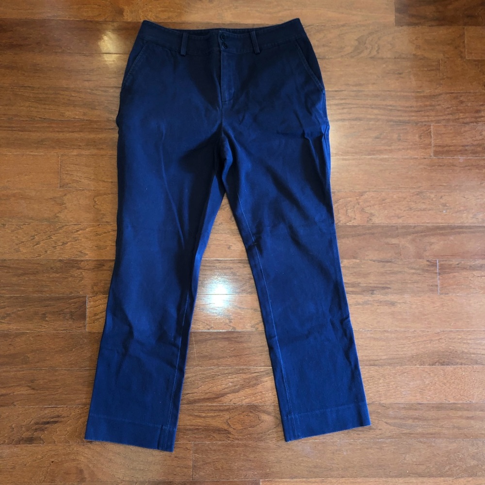 Lauren - Ralph Lauren Petite Navy Slacks 6Px27